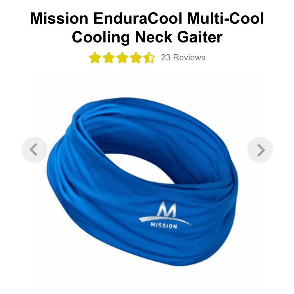 2 pc ENDURACOOL GAITER & TOWEL COOLING SET